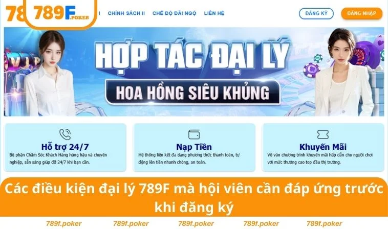 Đại Lý 789F 1 Các điều kiện đại lý 789F mà hội viên cần đáp ứng trước khi đăng ký