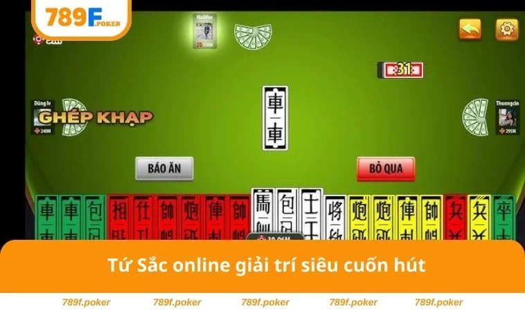 Tứ Sắc Online - Game Bài Siêu Cuốn Chơi Là Nghiện 1 Tứ Sắc online giải trí siêu cuốn hút